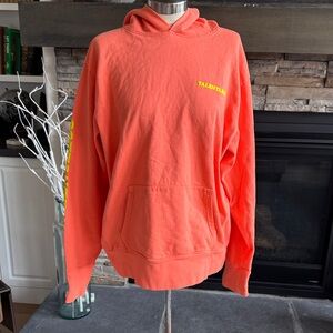 TALENTLESS Vibrant Orange Hoodie